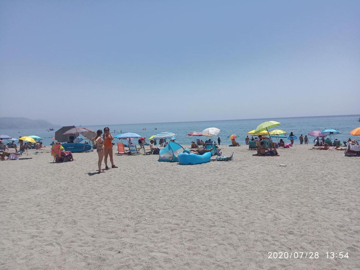 דירות Nerja 1ª Linea De Playa De Burriana , Terraza Grande Al Mar מראה חיצוני תמונה