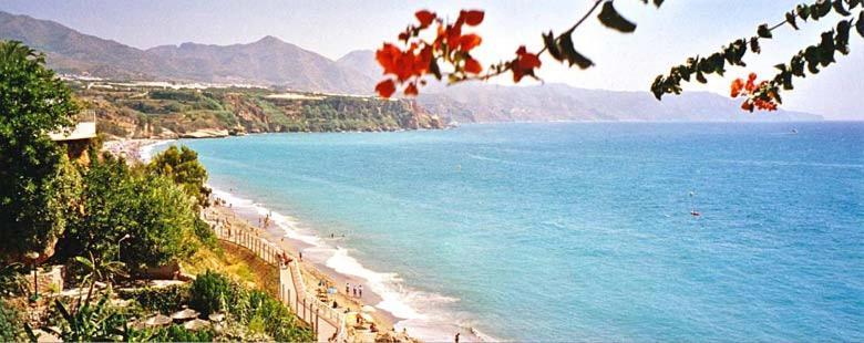 דירות Nerja 1ª Linea De Playa De Burriana , Terraza Grande Al Mar מראה חיצוני תמונה